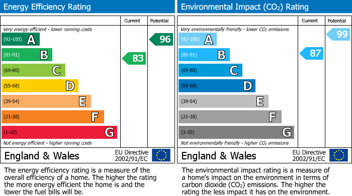 EPC Graph for Mill Farm, Repton, DE65