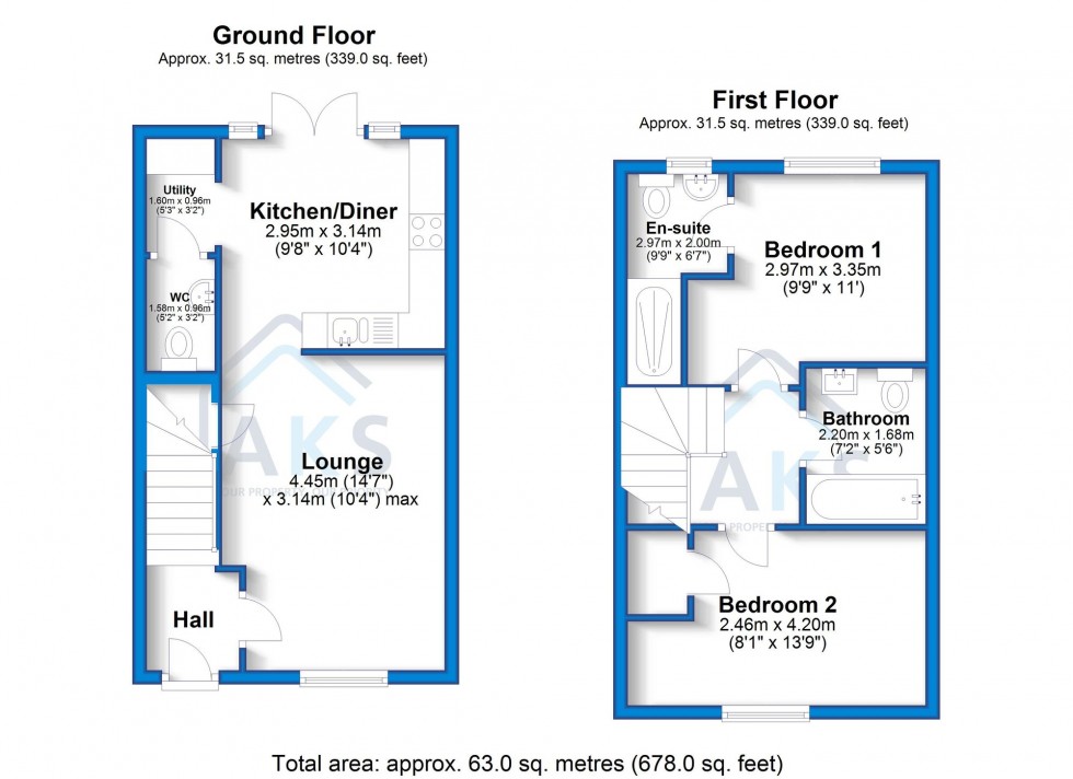 Floorplan for Archer Drive, Mickleover, DE3