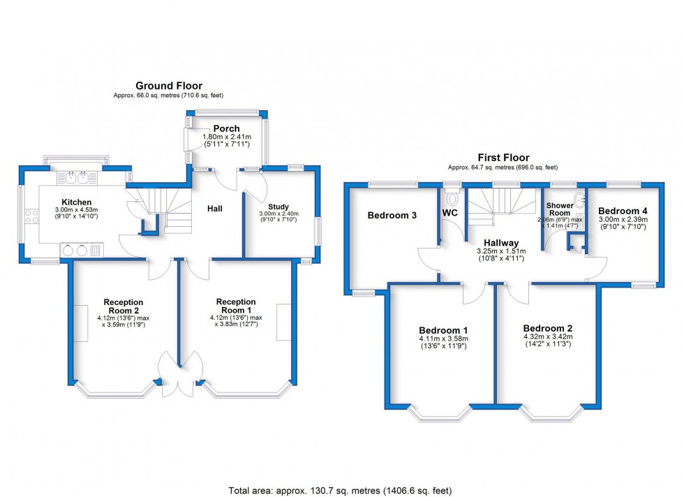 Floorplan for Burton Road, Burnaston, DE65