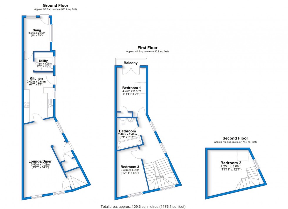 Floorplan for Derby Road, Ripley, DE5