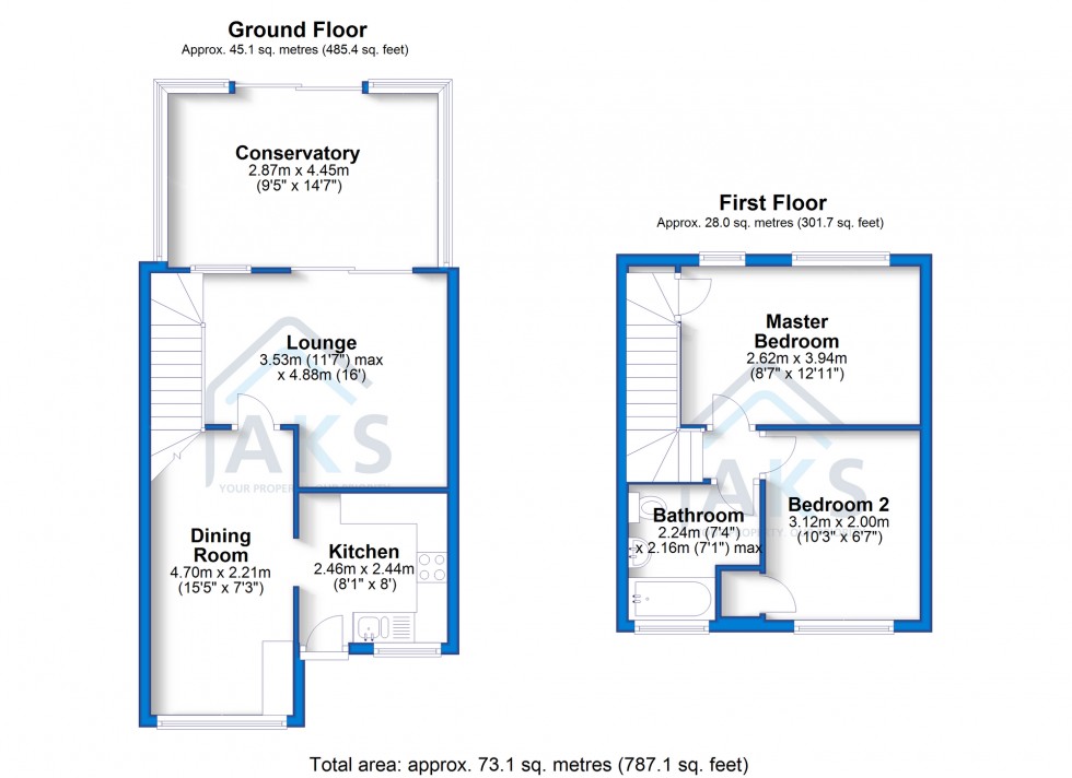 Floorplan for Goodwood Drive, Alvaston, DE24