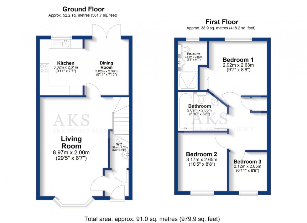 Floorplan for Scropton Road, Hatton, DE65