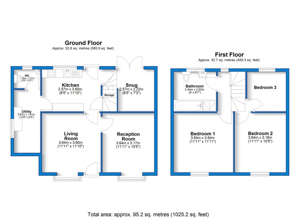 Floorplan for Main Street, Stapenhill, DE15