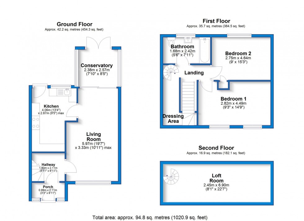 Floorplan for Field Avenue, Hatton, DE65