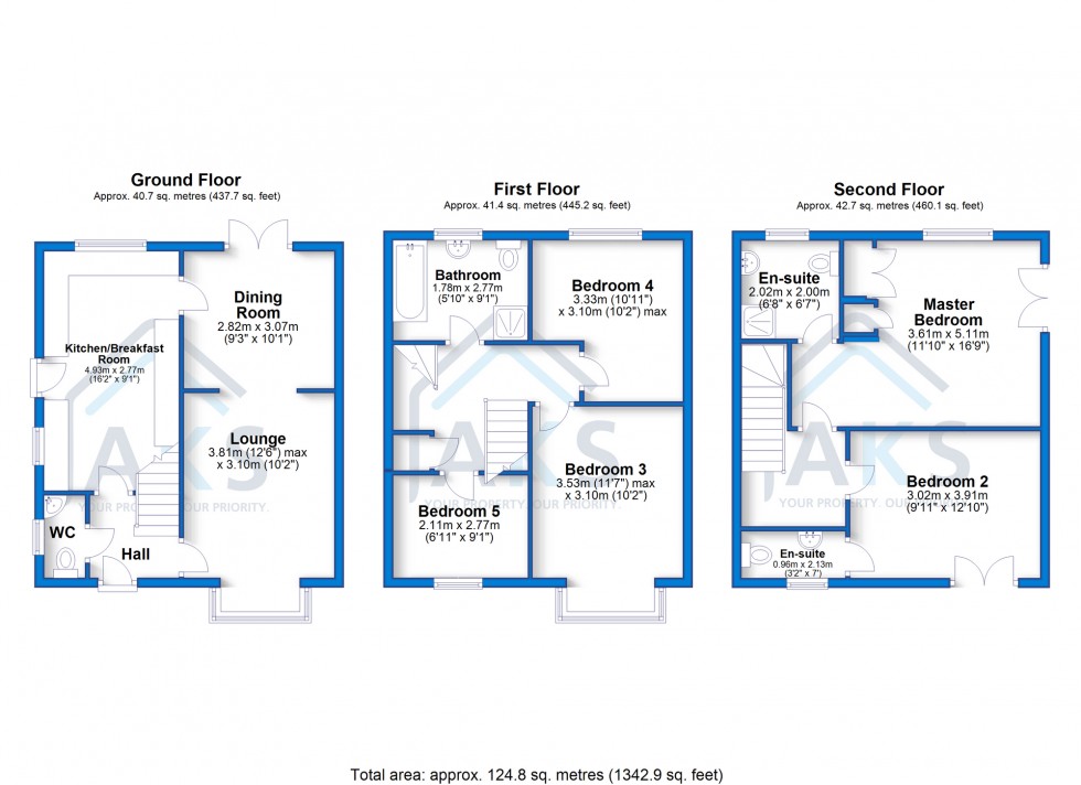 Floorplan for Kyle Road, Hilton, DE65