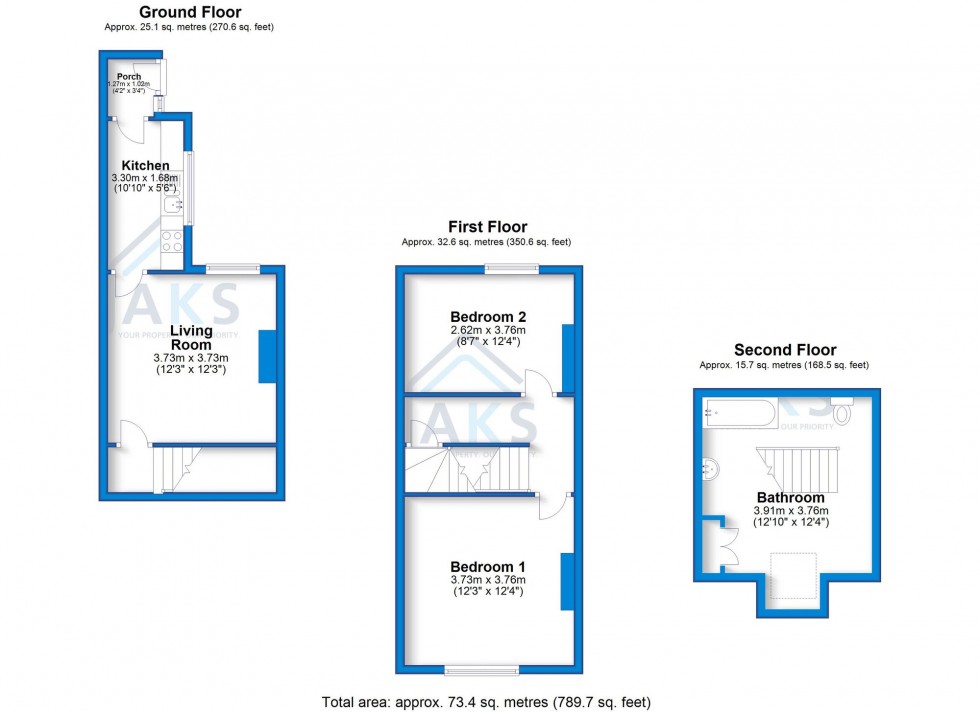 Floorplan for Junction Street, Derby, DE1